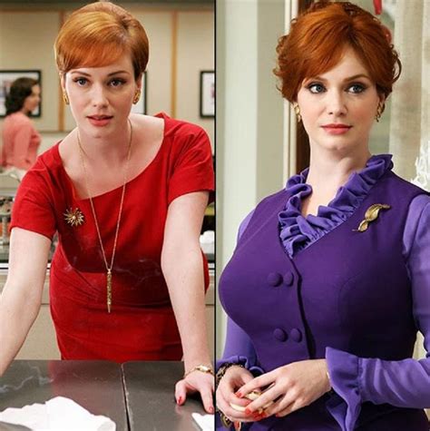 christina hendricks implants